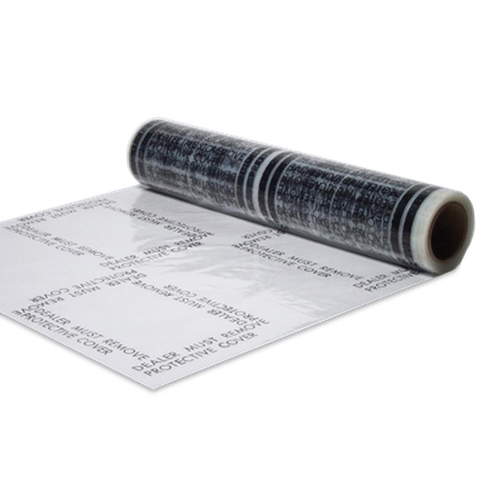 Clear adhesive discount car carpet protector