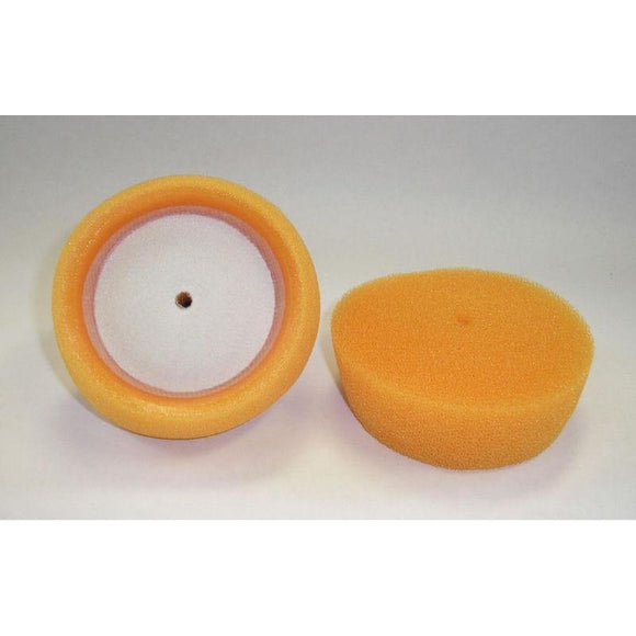 Hi-Buff Mini Velcro Orange Foam Pad - 3.5