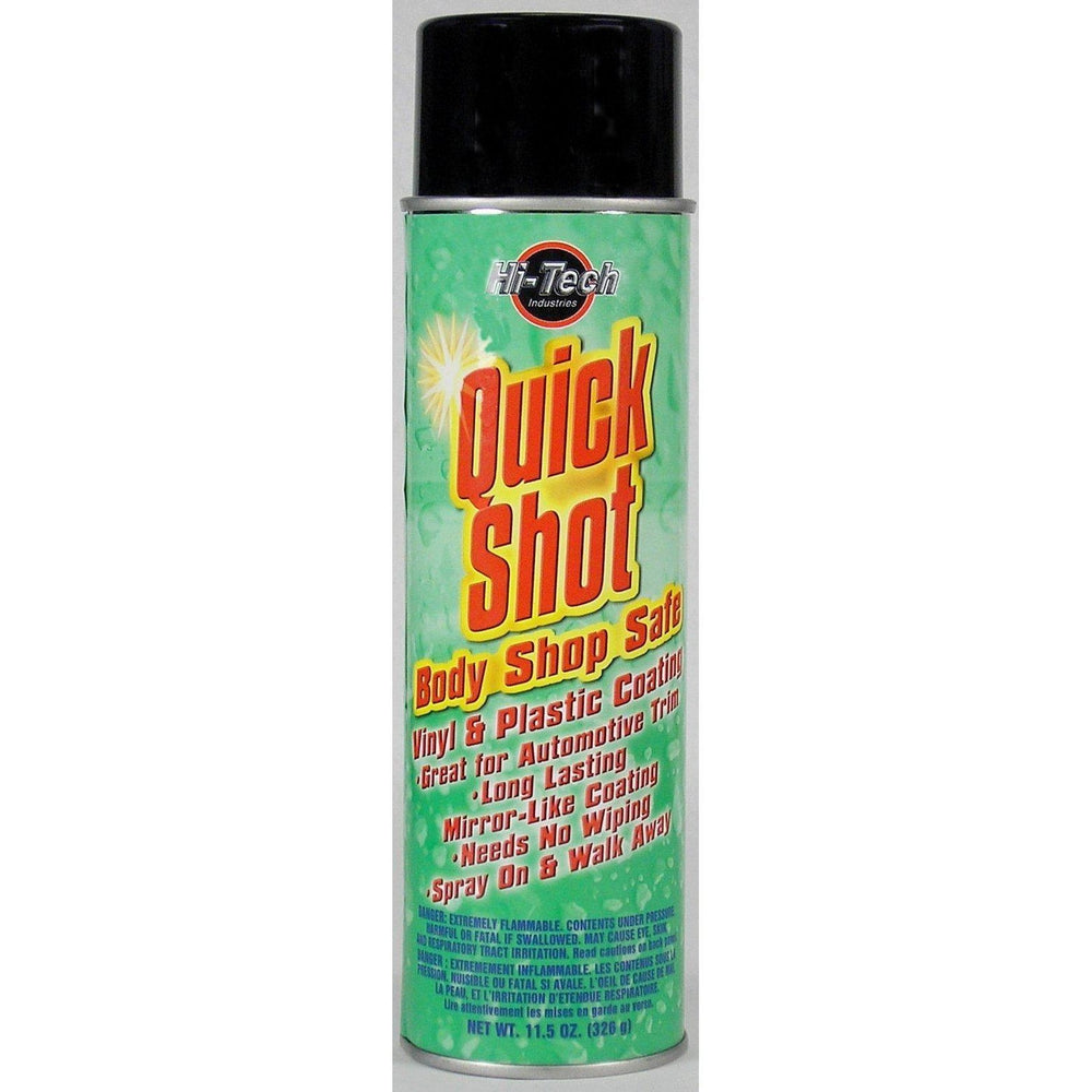 Quick Shot Body Shop Safe Vinyl and Plastic Coating Discount Car Care
