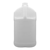 1 Gallon Natural Handled Square HDPE Bottle, 38-400 Neck Finish