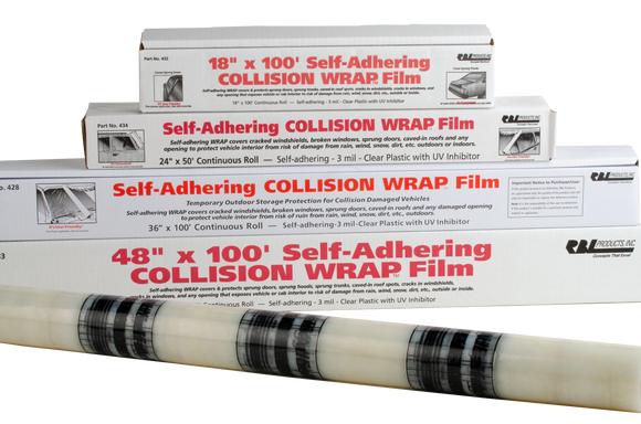 RBL 432 - Collision Wrap Film - 18in x 100ft