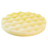 8" Heavy Cut White Waffle Foam (2/Pk)