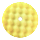 Hi-Buff® 8” Waffle Foam Buffing Pads with Recessed Back
