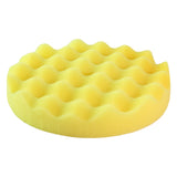 Hi-Buff® 8” Waffle Foam Buffing Pads with Recessed Back