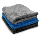 400 GSM Edgeless Ultra Plush Microfiber Towels - 3 Colors Available
