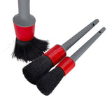 3 Piece Natural Boar Bristle Detail Brush Set