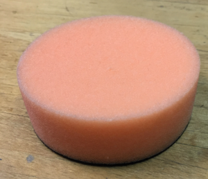 RBL 3ORF - 3" Orange Foam Polish Pad Flat