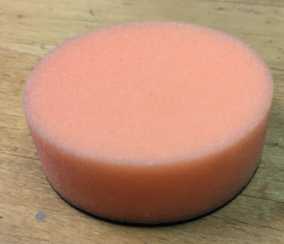 RBL 3ORF - 3” Orange Foam Polish Pads Flat