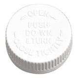 1 Gallon (3.6L) Natural Plastic F-Style Container