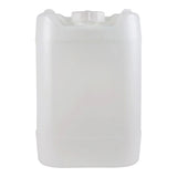5 Gallon (18L) Natural Plastic Cube Container