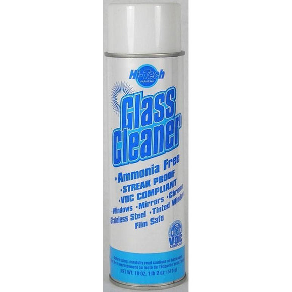 Hi-Tech Streak Proof Glass Cleaner Ammonia Free-Cleaners & Specialty Aerosols-Hi Tech Industries-HT 18012