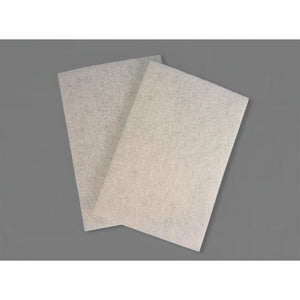 Scrub Pad - White 6" x 9" (10 Pads/Pack)-Steel Wool & Abrasives-Hi Tech Industries-HT-6910W