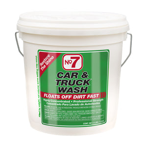 No7 Car & Truck Wash Powder 4 lbs