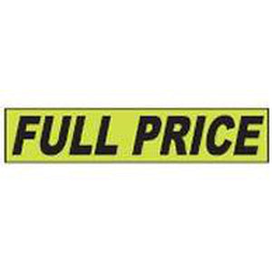 Shadow Slogan-"Full Price" Dozen/Pack-Peel and Stick Windshield Numbers, Ovals & Slogans-Hi Tech Industries-SSFGK-45