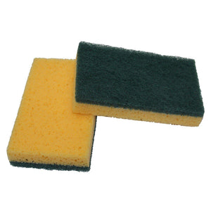 HD Scrub Sponge - Green (12/pack)-Sponges-Hi Tech Industries-GX-12