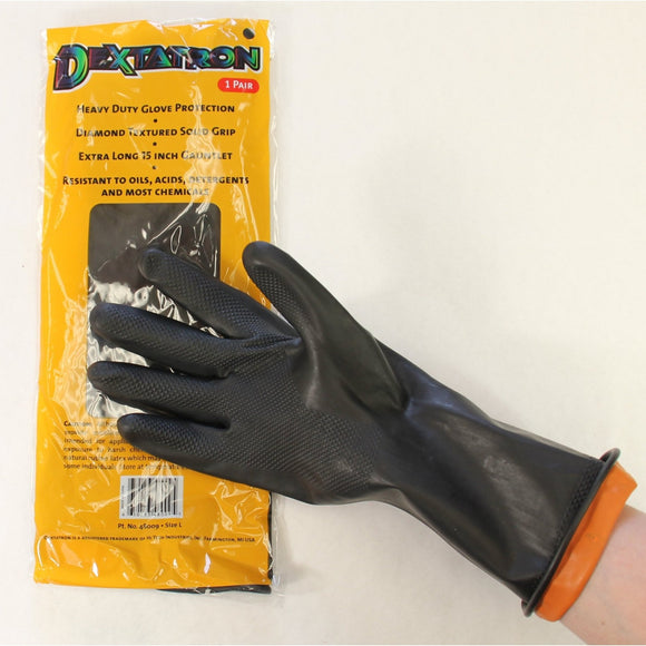 Dextatron Rubber Gloves-Gloves-Hi Tech Industries-48009
