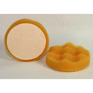 Medium Cut Orange Velcro Waffle Foam - 4" (2/Pk)-Mini Pads-Hi Tech Industries-HB-24FC