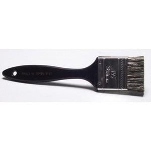 Paintbrush Detail - Black 3/4" Bristle