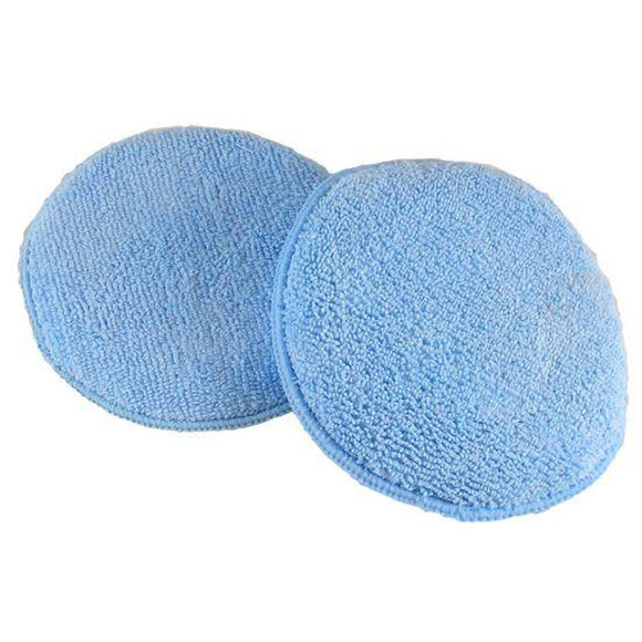 Round Microfiber Wax Applicator Pad, 5 Diameter (12 Pack) – Discount Car  Care Products