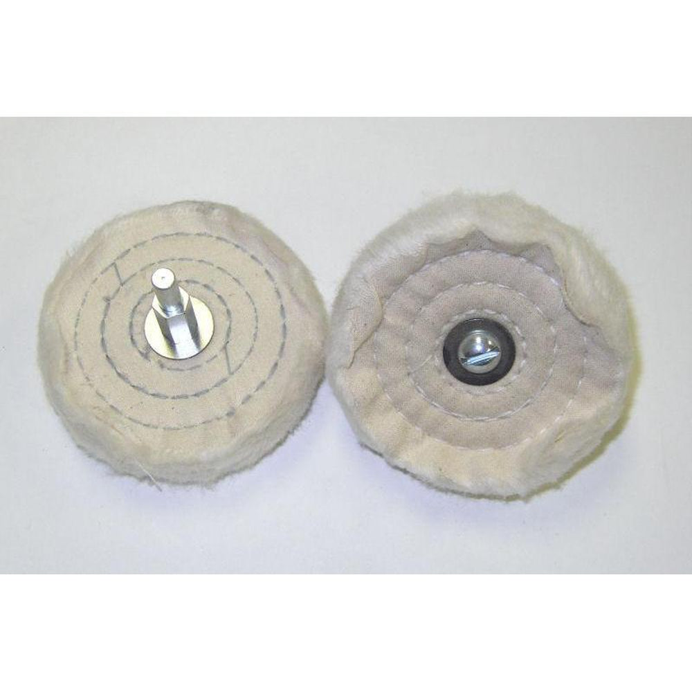3" Diameter Wire Cotton Polishing Wheel