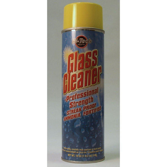Glass Cleaner Ammonia Fortified-Cleaners & Specialty Aerosols-Hi Tech Industries-HT 18025