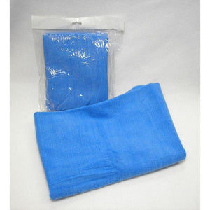 Plush Jumbo Chamois Size Microfiber Cloth - 24" x 33" - Blue-Microfiber-Hi Tech Industries-HT-60