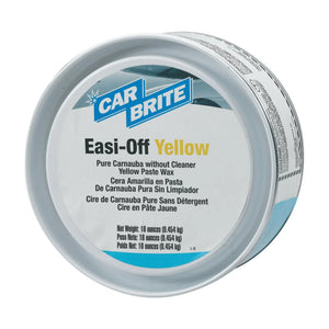 Car Brite Easi-Off Yellow Paste Wax