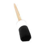 Round Detail Brush Black China Bristles-Detailing Brushes-Discount Car Care Products-299
