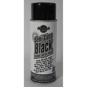 Semi-Gloss Black Enamel-Paints, Coatings, & Dressings Aerosols-Hi Tech Industries-HT 1824