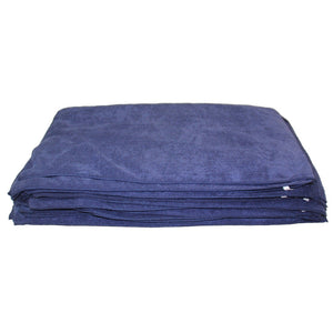 Deluxe Detailing Towel Value Pack - 15" x 25" Blue-Microfiber-Hi Tech Industries-DDT-50BU