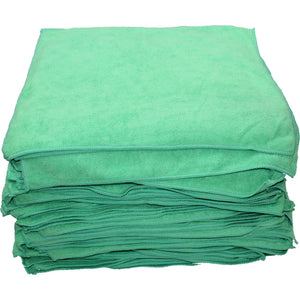 Microfiber Towels 16 x 16 Green-Microfiber-Hi Tech Industries-HT-20-100G