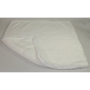 Ultra Plush 16" x 16" White Towel-Synthetic Chamois, Squeegees & Cotton Towels-Hi Tech Industries-HT-UP1616-W