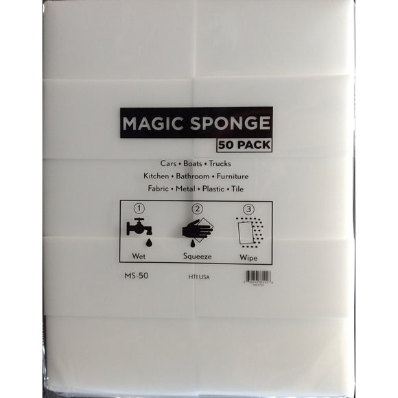 Magic Foam Eraser Sponge - 50 Pack-Sponges-Hi Tech Industries-MS-50