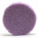 Purple Foamed Wool Pad (Available in 3 Diameters)-Hi-Buff® Wool and Microfiber Pads-Discount Car Care Products-